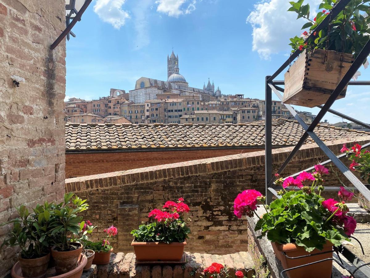 Camporegio 31- In Centro Con Vista Sul Duomo シエーナ エクステリア 写真